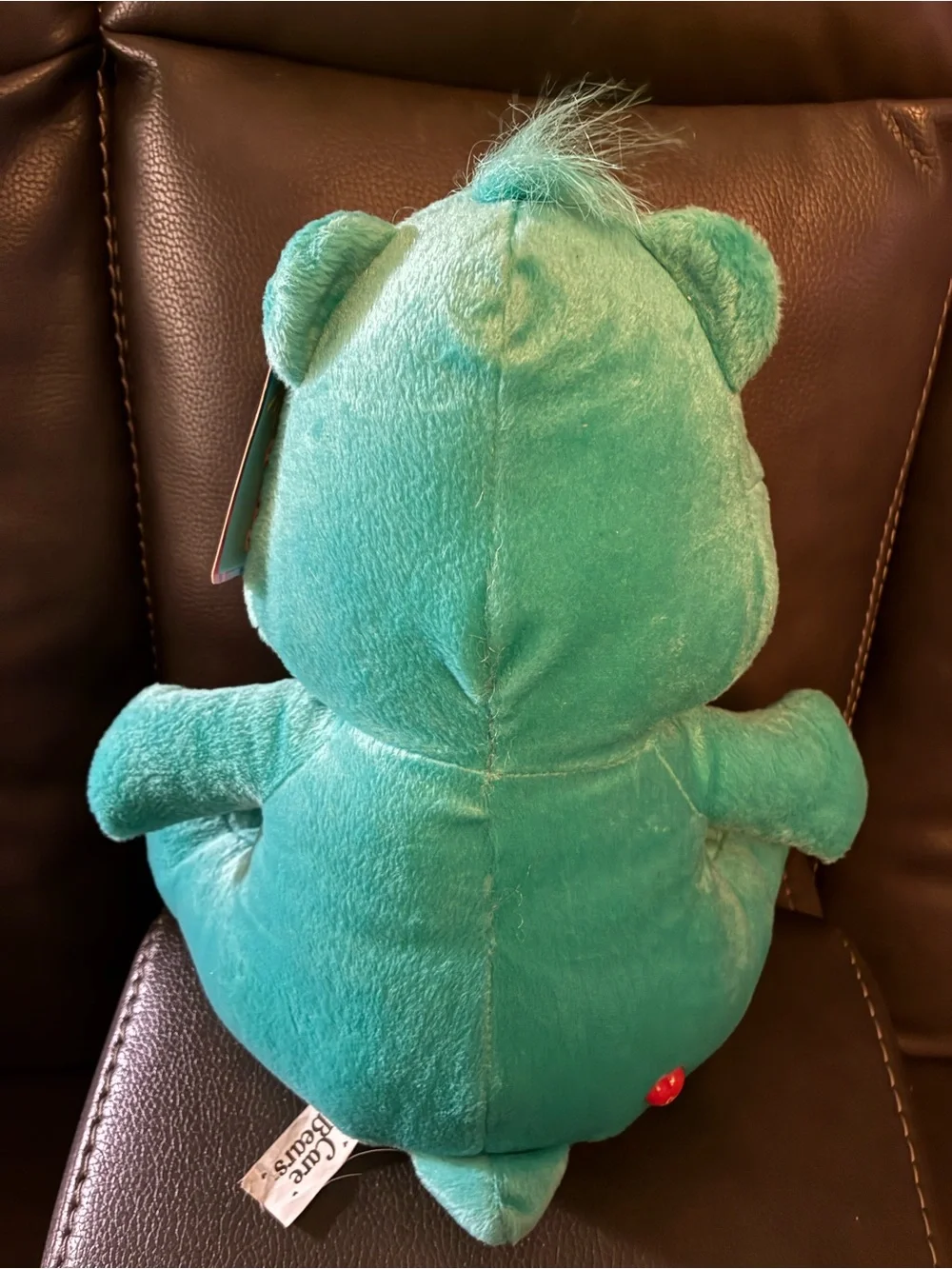 Vintage “Thanks-A-Lot-Bear” Care Bears Plush Toy - Rainbow Belly